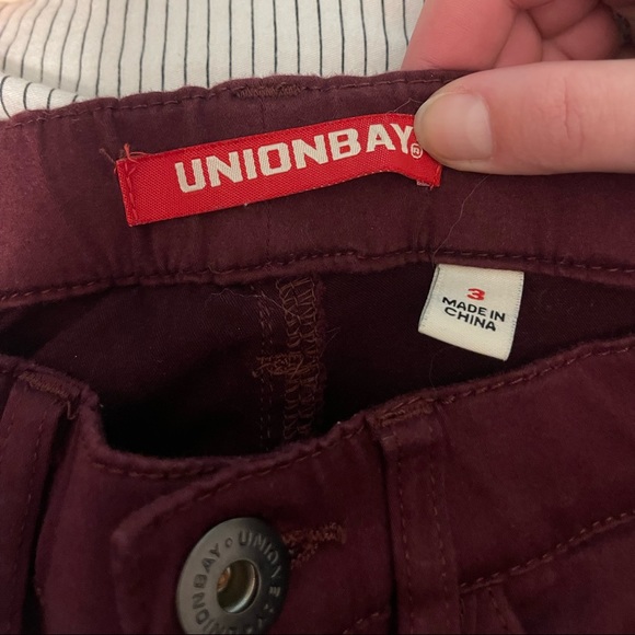 Maroon skinny jeans - Picture 2 of 2